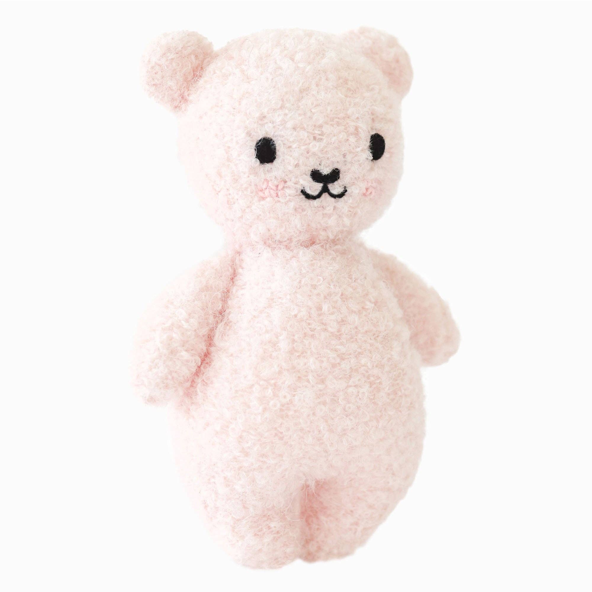 Baby bouclé bear (strawberry)