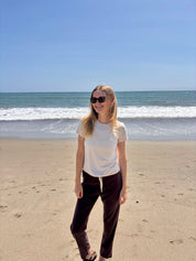 Italian Twill Pant - Coffee