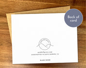 Watercolor desserts thank you note, Wedding birthday thanks