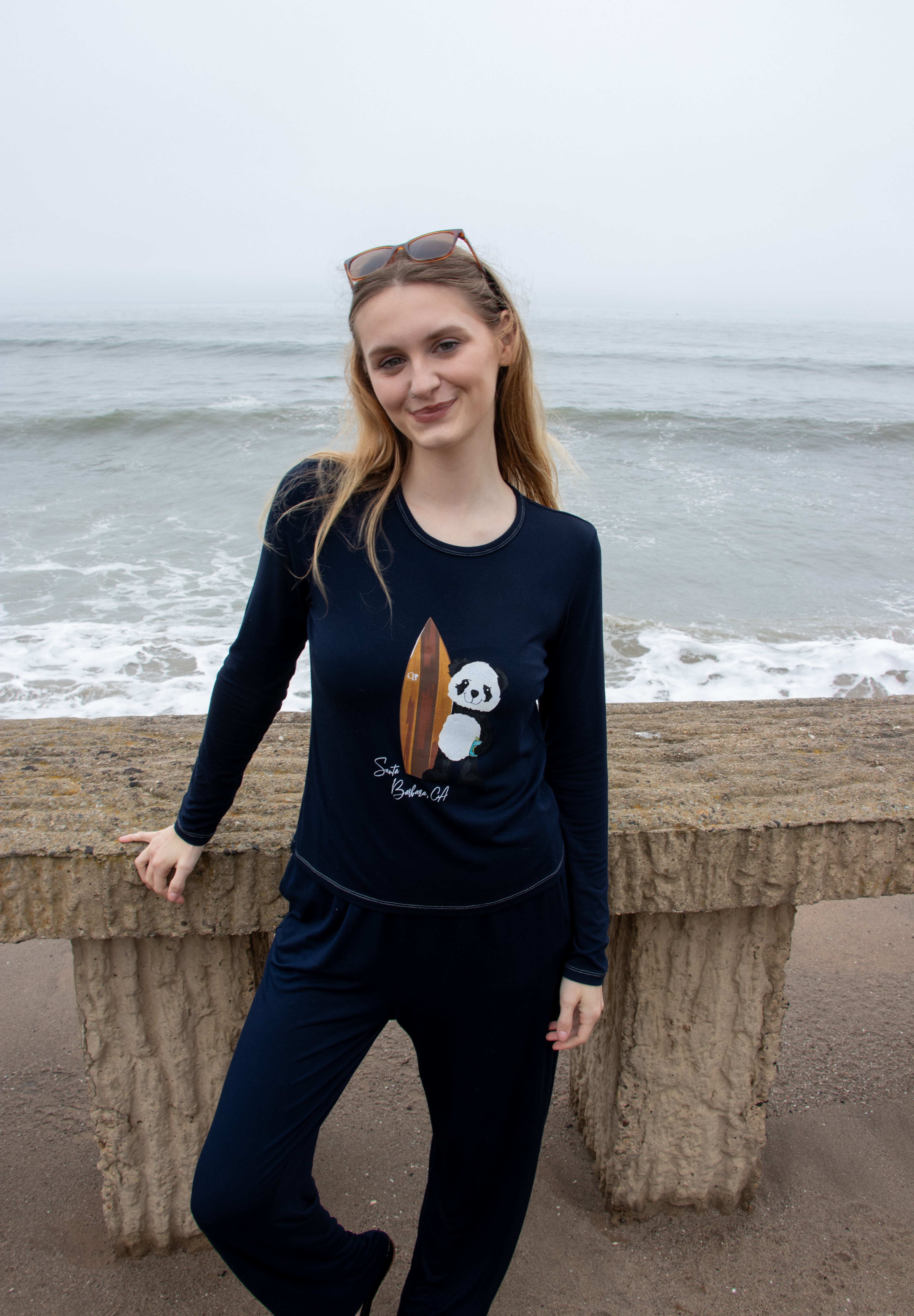 Softest Spa Pants - Ocean Blue