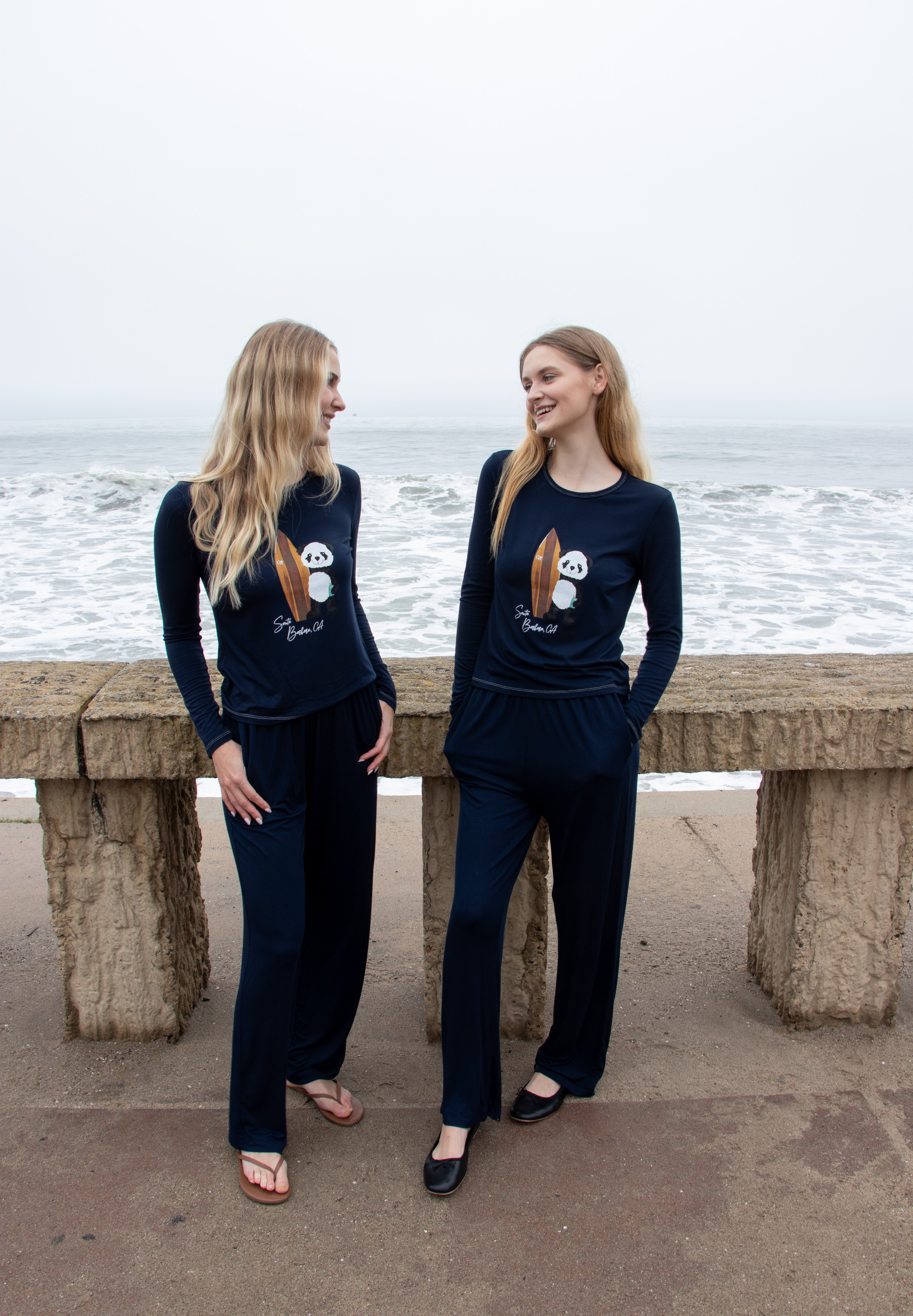 Softest Spa Pants - Ocean Blue