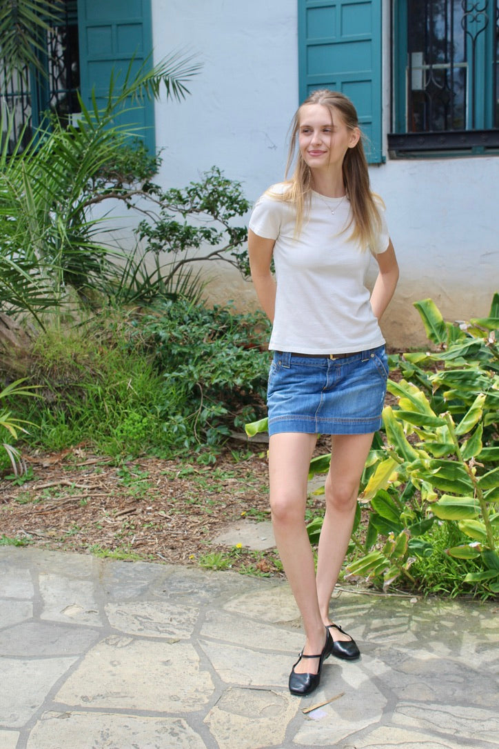 Organic Cotton Tee - Sand