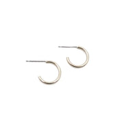Mini Hoop Earrings-Gold