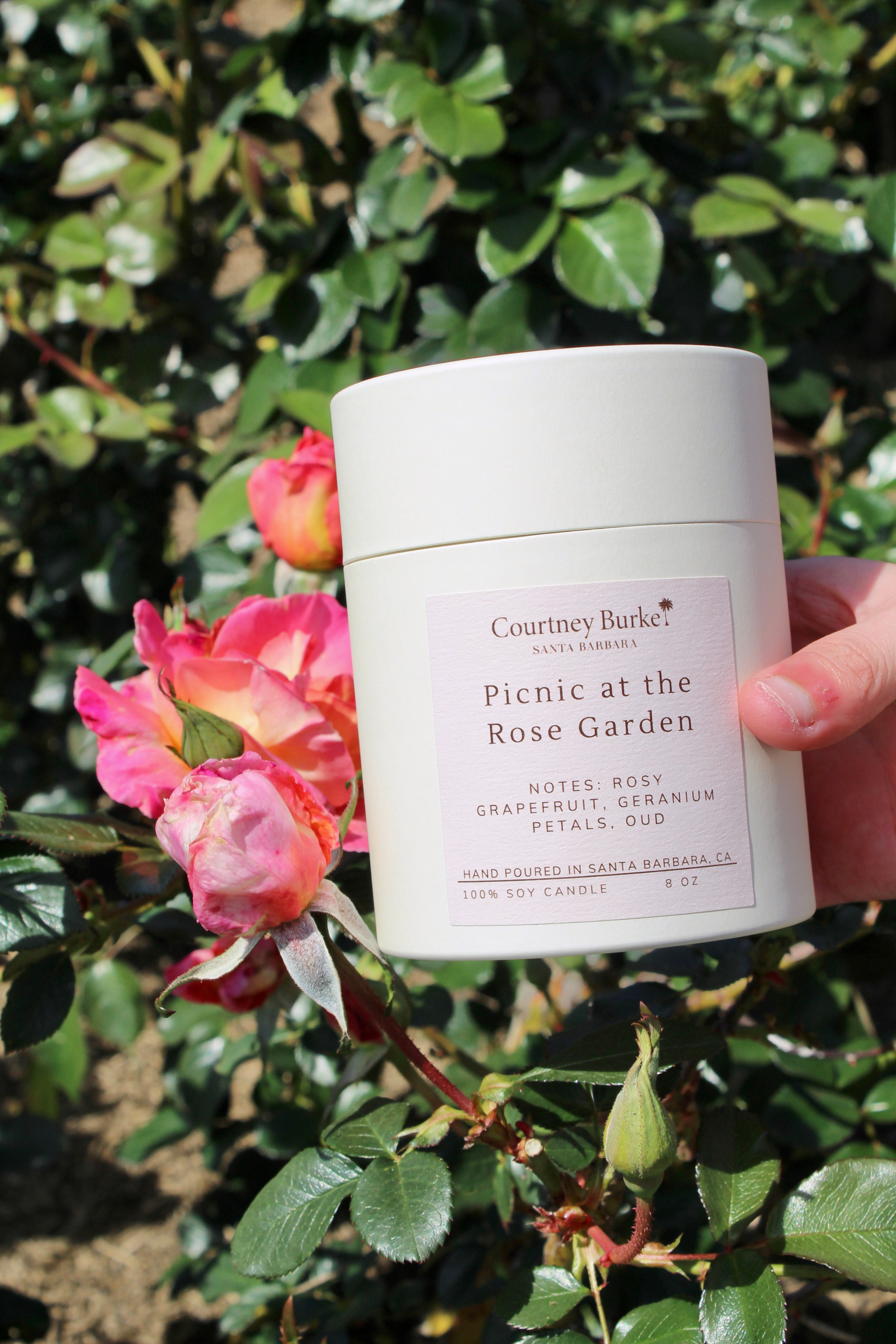 Picnic at the Rose Garden Candle