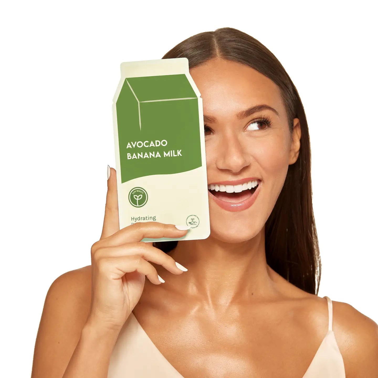 Avocado Banana Plant-Based Milk Mask