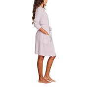 CCL Ribbed Robe - Faded Rose/Pearl