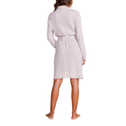 CCL Ribbed Robe - Faded Rose/Pearl