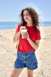 Softest Tee - Strawberry