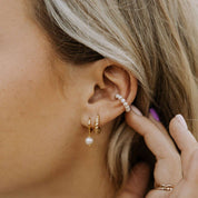 Brooklyn Twist Hoops: Gold