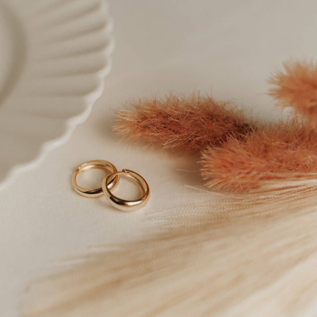 Lexi Chunky Hoops: Gold