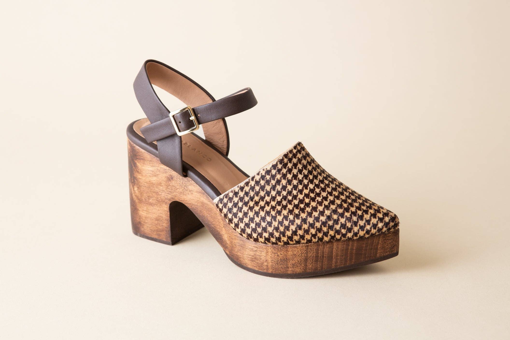 Pearl: Chocolate Tweed Calf Hair