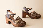 Pearl: Chocolate Tweed Calf Hair