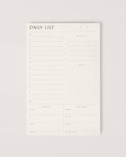 Daily List Pad
