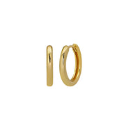 Small Hoop Earrings-Gold