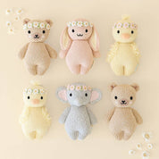 Baby honey bear (ivory floral)