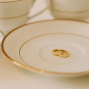 Brooklyn Twist Hoops: Gold