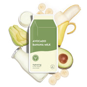 Avocado Banana Plant-Based Milk Mask