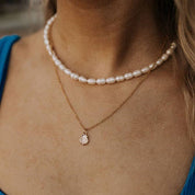 Sea Shell Necklace: 17.5"