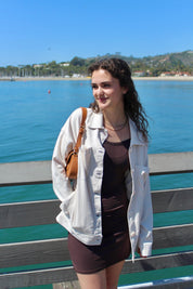 Italian Twill Jacket - Sand