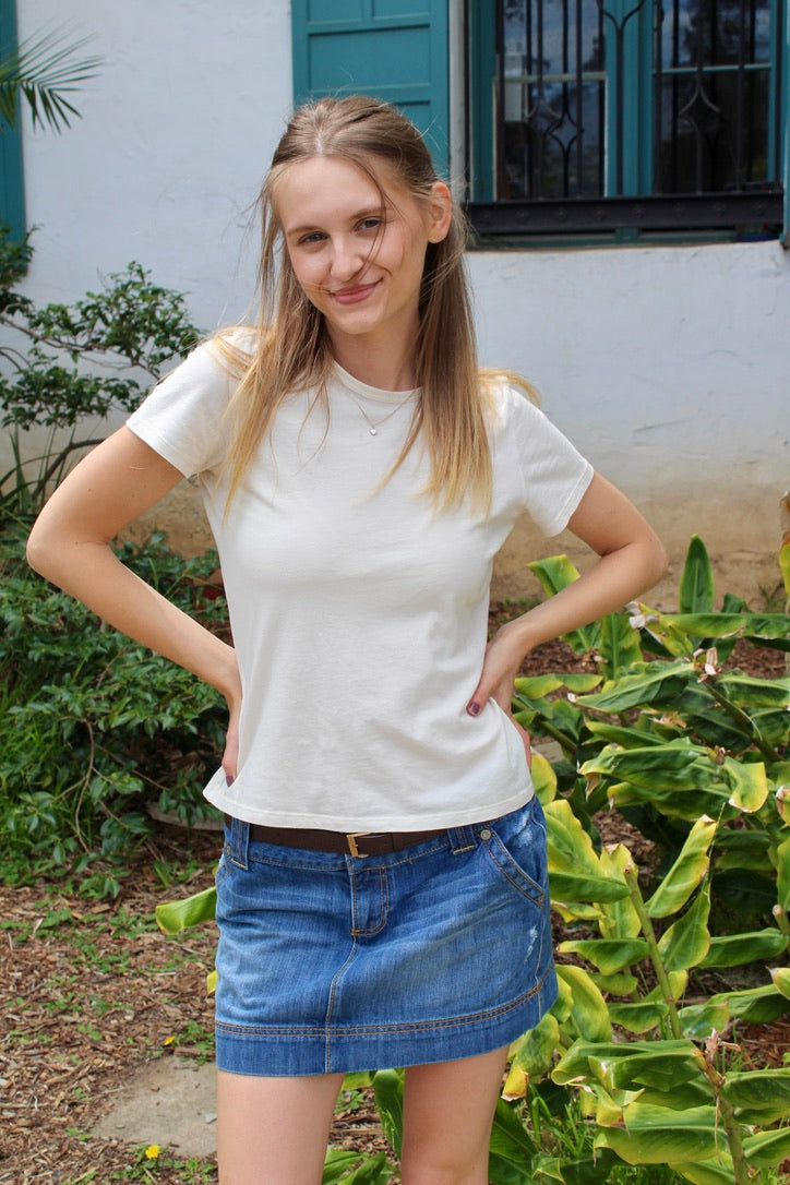 Organic Cotton Tee - Sand