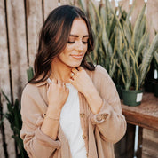 Madeline Gold Filled Paperclip Bracelet: 7"