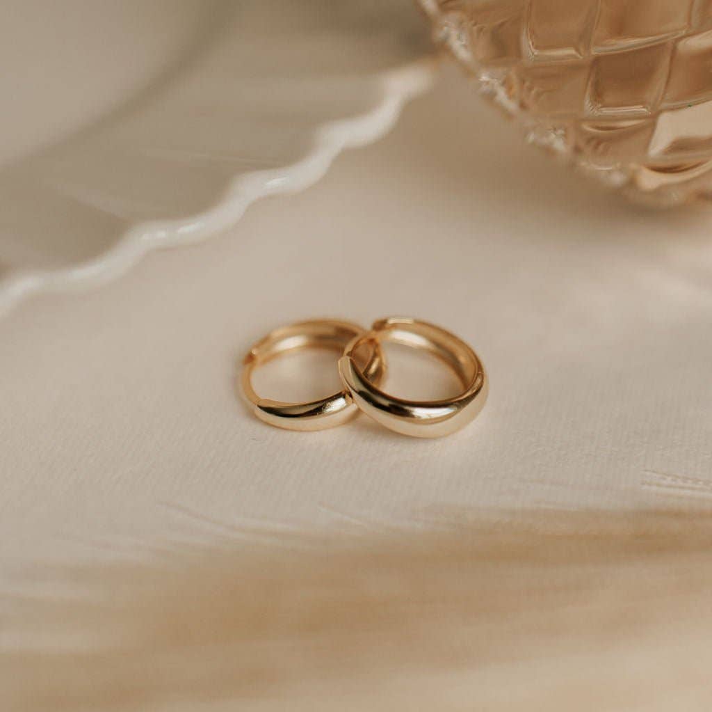 Lexi Chunky Hoops: Gold