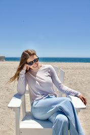 Softest Long Sleeve Tee - Lavender
