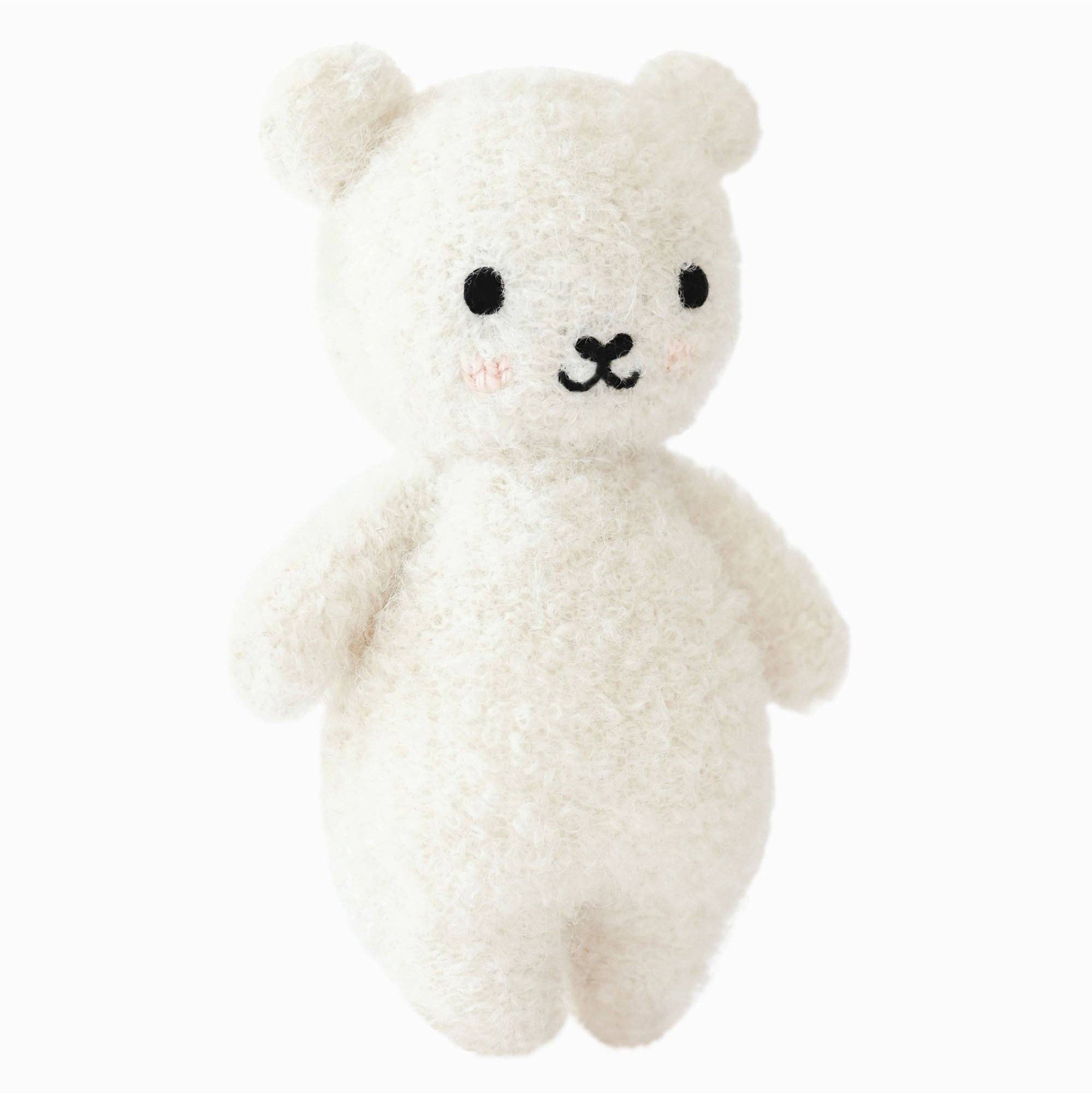 Baby bouclé bear (ivory)