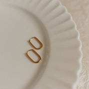 Avery Gold Hoops: Gold