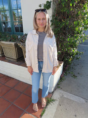 Italian Twill Jacket - Sand