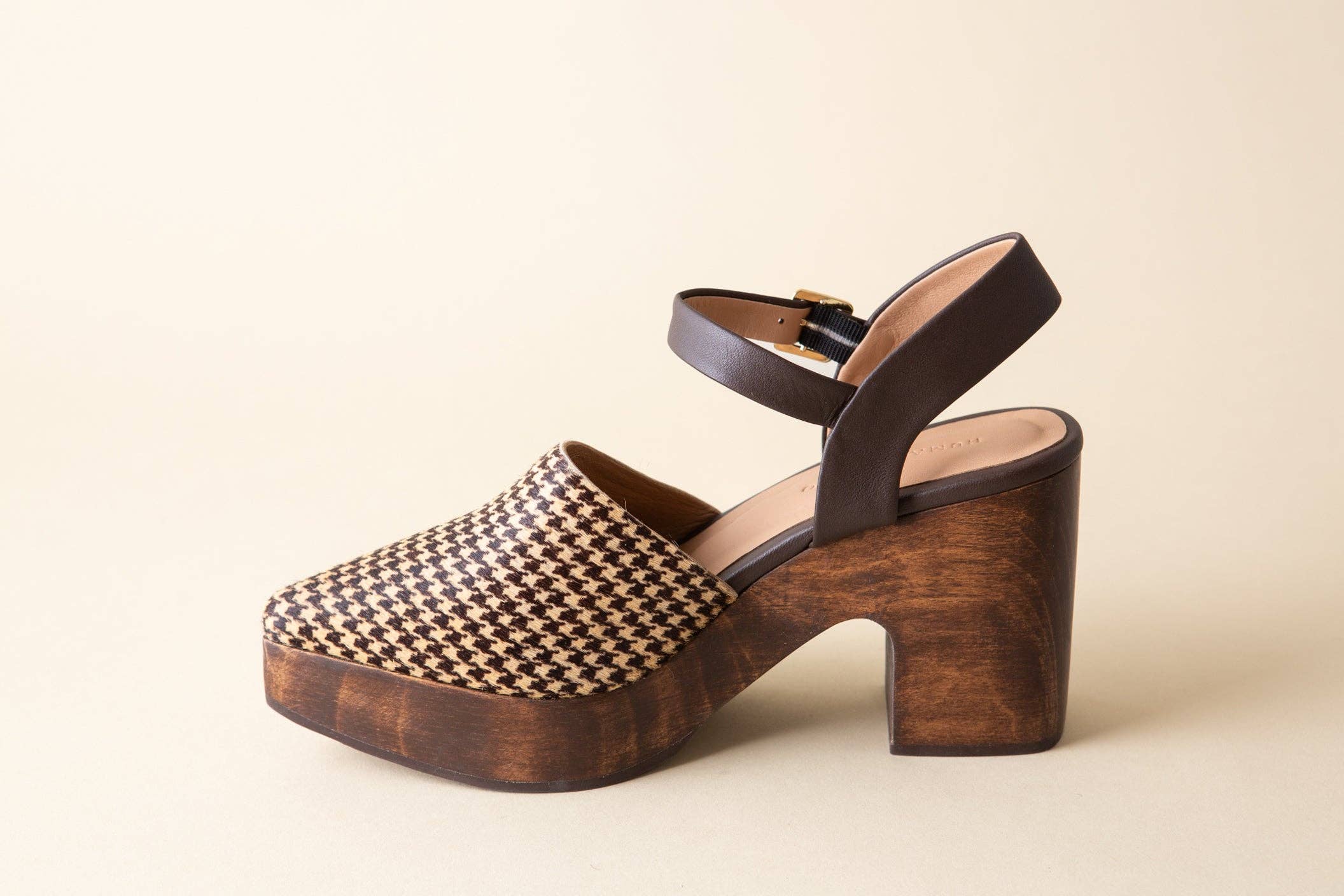 Pearl: Chocolate Tweed Calf Hair