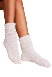 Cozychic Heathered Socks - Dusty Rose