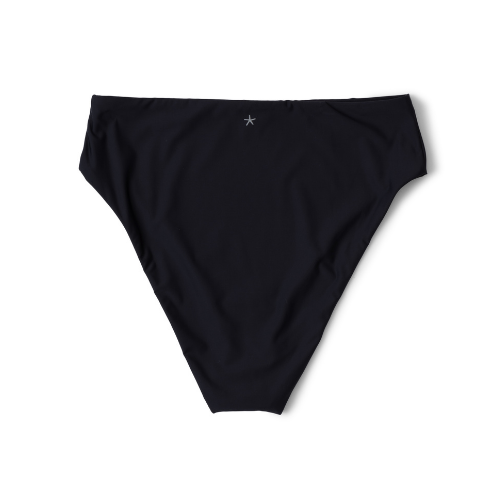 Retro Bathing Suit Bottom - Black Sea