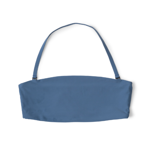 Bandeau Bathing Suit Top - Blue Bay