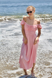 Softest Spa Dress - Sunset Pink