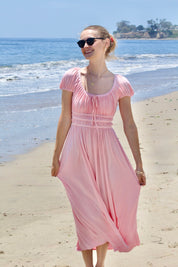 Softest Spa Dress - Sunset Pink