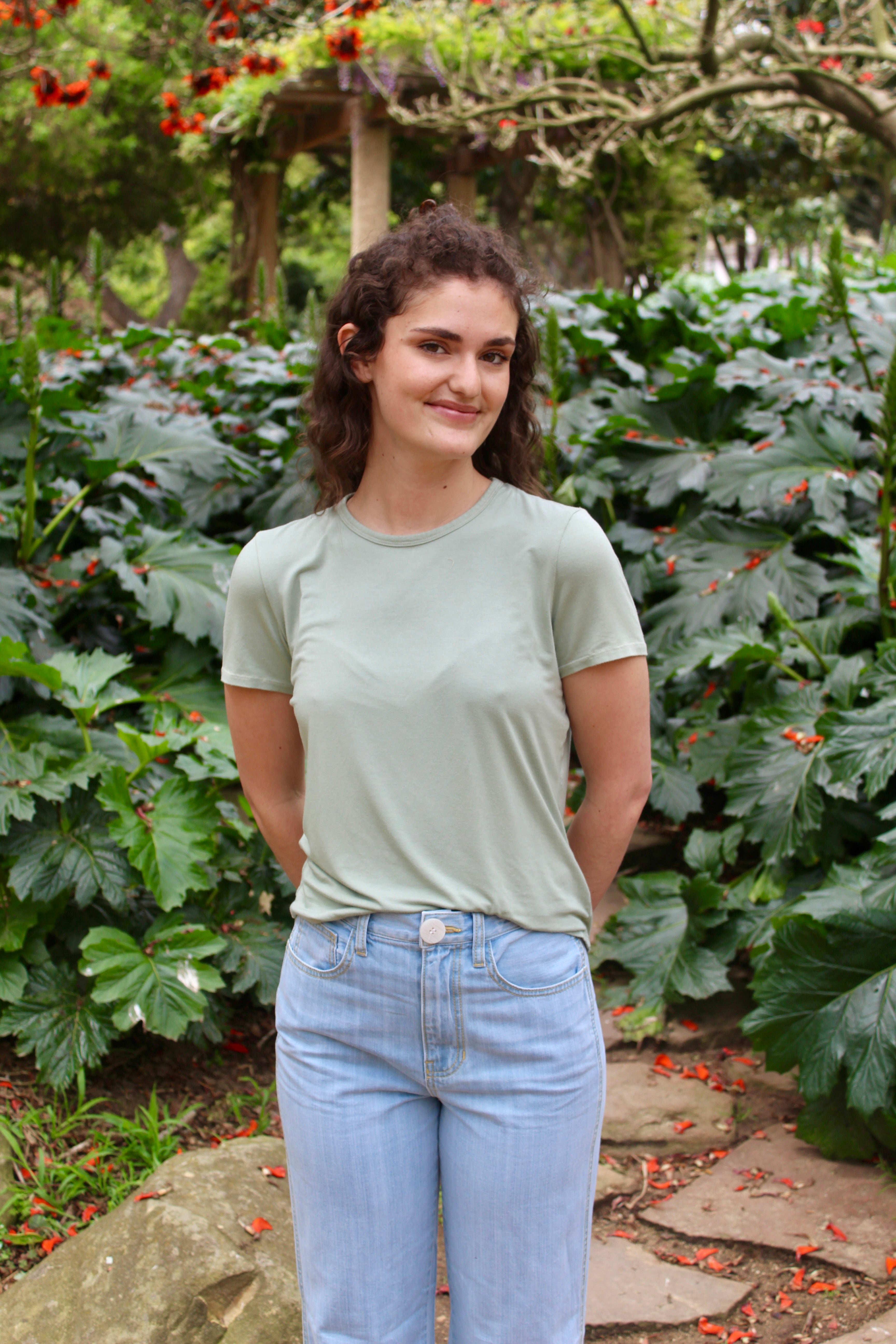 Softest Tee - Agave Green