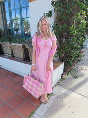 Softest Spa Dress - Sunset Pink
