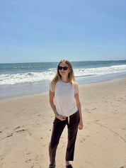 Italian Twill Pant - Coffee