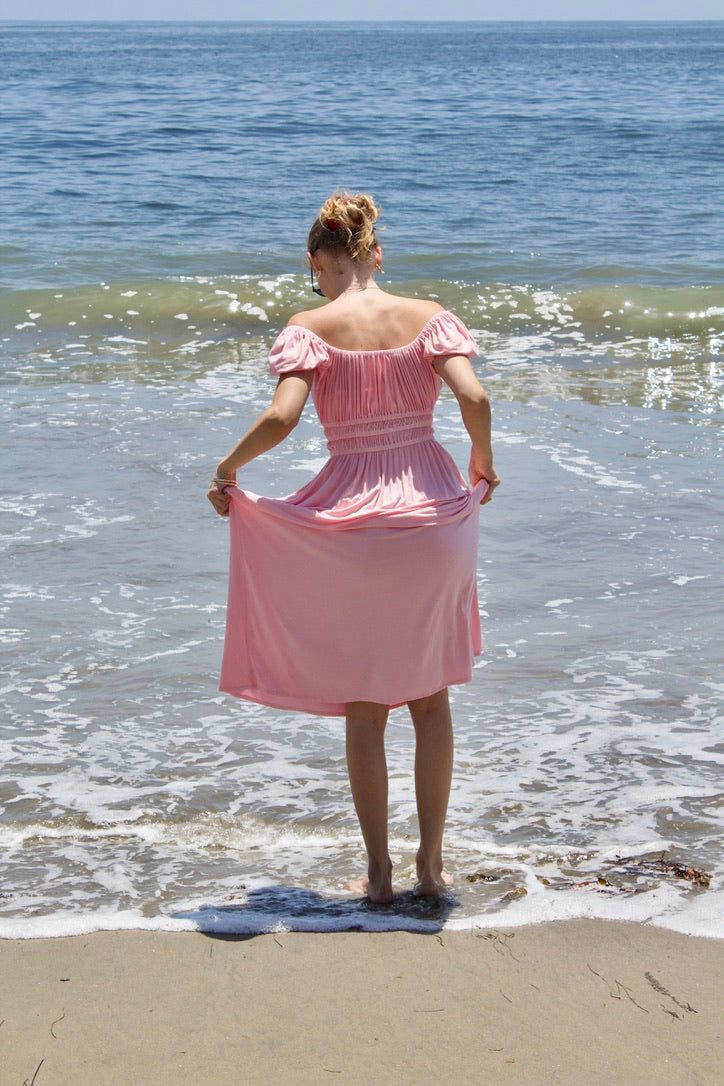 Softest Spa Dress - Sunset Pink
