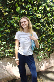 Organic Cotton Tee - Coconut