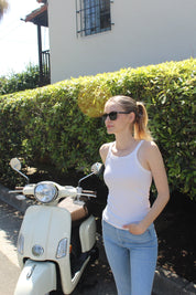 Organic Cotton Tank - Coconut