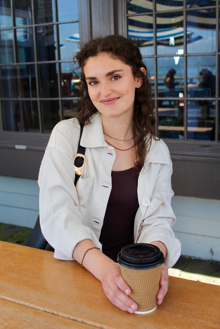 Italian Twill Jacket - Sand