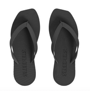 Sleepers Tapered Platform Flip Flops - Black