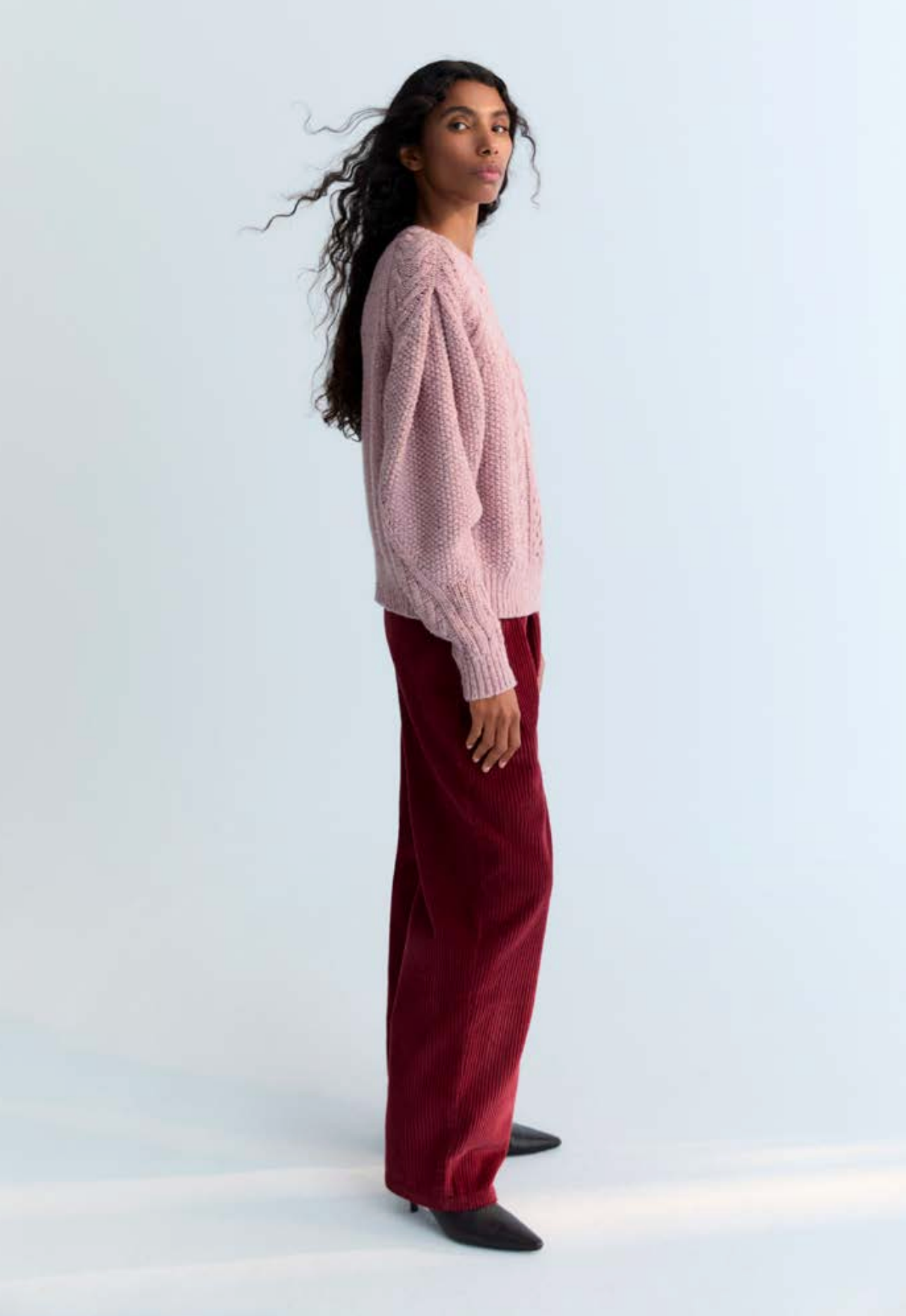 Nicol Woman Pant -Plum