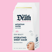 Mountain Water Hydrating Face Mask - Liquid Death