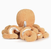 Little Ollie Octopus Gold Soft Toy  8.5" / 22cm