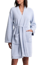 CozyChic Solid Robe - Snow Drop