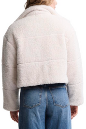 Brushed Cozy Chic Puffer Jacket - Sand Dune