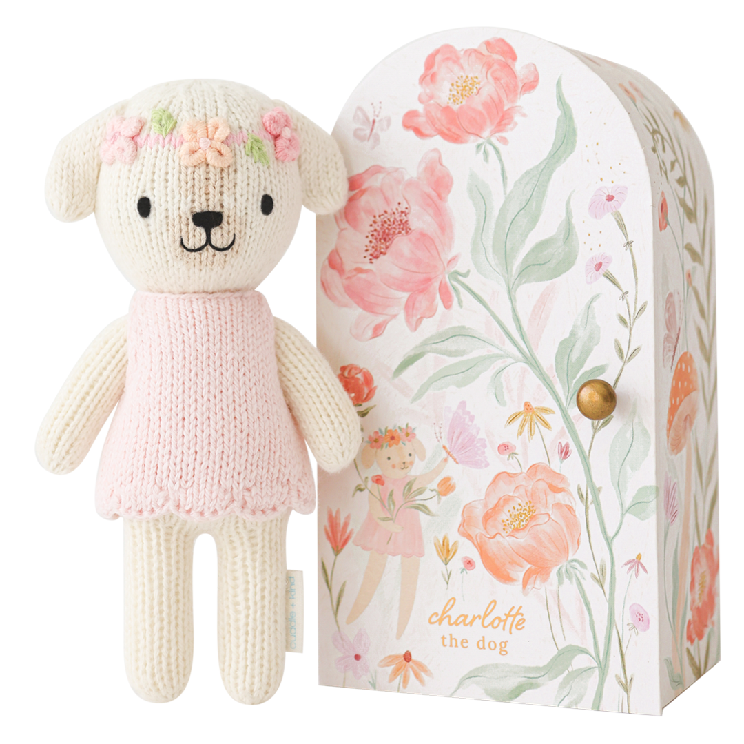 Tiny Charlotte the dog, gives 10 meals